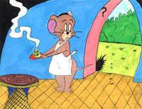 Jerry baking